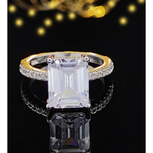 Christmas 2021 new design wholesale925 sterling silver ring for women wedding engagement finger jewelry sepcial unique R4338S