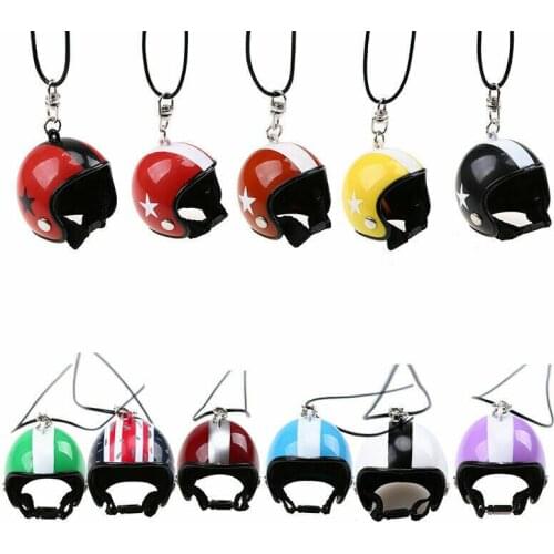1pc Car Ornaments Pendant Helmet Hanging Pendant Automobile Interior Decoration Accessories High Quality Car Gifts Crafts