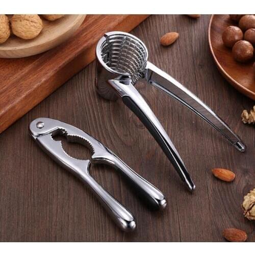 1PC Crack almond Walnut Pecan Hazelnut Hazel Filbert Nut Kitchen Nutcracker Sheller Clip Tool Clamp Plier Cracker OK 0735