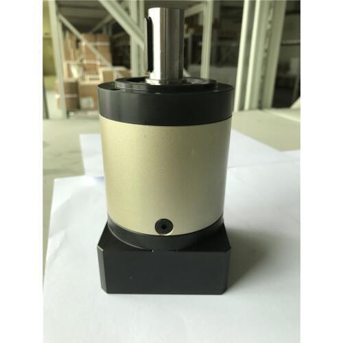 10 arcmin 60 round flange Economical planetary reducer gearbox 15:1 to 100:1 for NEMA23 stepping motor input shaft 6.35mm