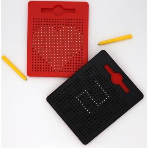 31.5x25.5cm Magnetic Tablet Magnet Pad Drawing Board Steel Bead Stylus Pen Learning Educational Writing Toys for Children Gift