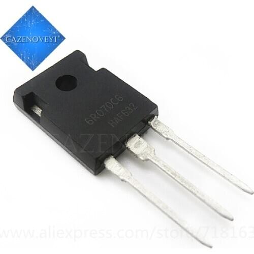 5pcs/lot IPW60R070C6 6R070C6 IPW60R070 TO-247 In Stock