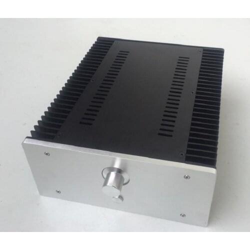 BRZHIFI BZ2612 series double radiator aluminum case for power amplifier