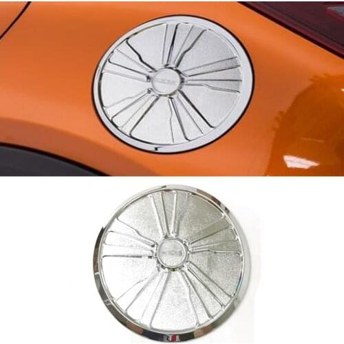 Car Accessories ABS Chromed Fuel Tank Cap Cover Trim Molding for Nissan Kicks 2017 Auto Styling