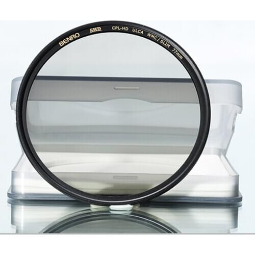 Benro 49 52 55 58 62 67 72 77 82mm SHD CPL-HD ULCA Filters Waterproof Anti-oil Anti-scratch Circular Polarizer Filter