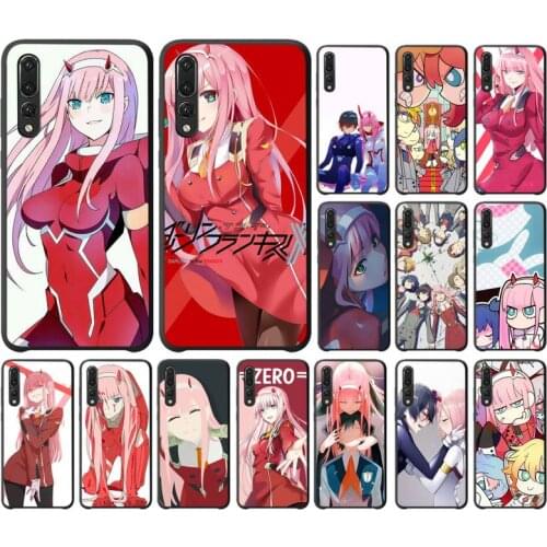 YNDFCNB Darling in the Franxx ZERO TWO Phone Case For Huawei P10 20 30 40 Lite P20Pro P30Pro P40Pro Psmart