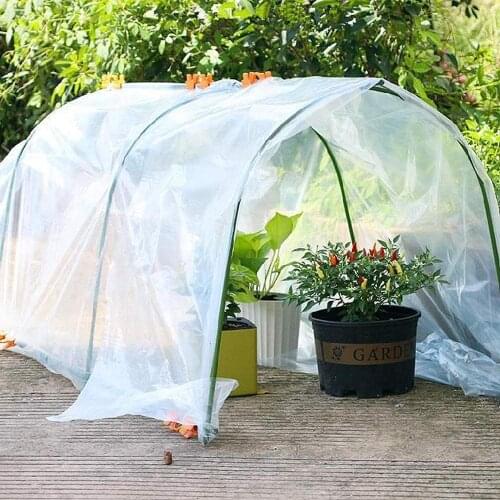 Clear Greenhouse PE Film Waterproof Multifunctional Greenhouse Plant Protective Cover for Garden SCVD889