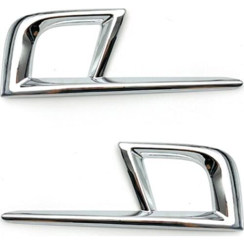 For Honda Odyssey 2019 2020 Car Front Fog Light Cover Trim Strip ABS Chrome Frame Lamp Car Styling Decoration Accssories 2pcs
