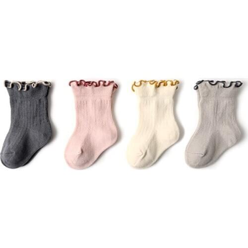 Baby Girl Clothes Newborn Socks New Born Boy 2021 Autumn Spring Cotton Top Quality 12 Pairs Lot Wholesale