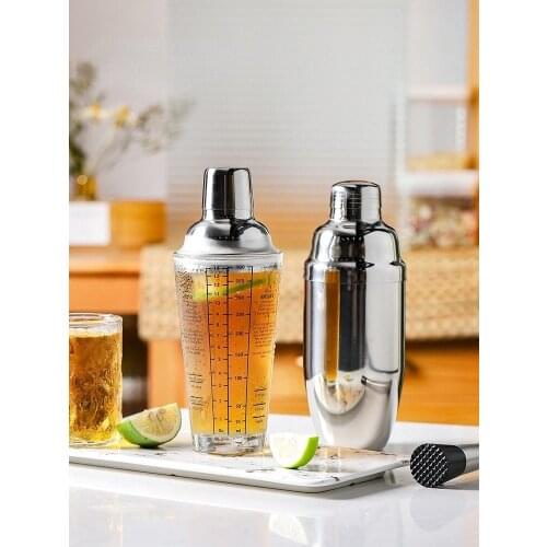 Zq Milk Tea Making Tools Hand Pot Cocktail Bartending Tools Set Glass