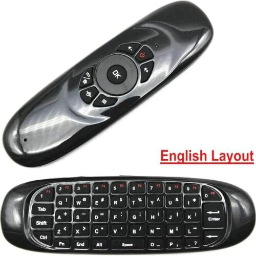 2.4G Mini Wireless Keyboard Air Mouse for PC HTPC IPTV Smart TV Media Player Android TV Box Remote Control C120