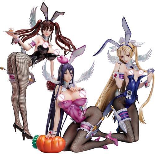 Kuramoto Erik Native 35cm bunny girls Pure white Magical girl RAITA soft chest Sexy Girls Action Figures toys Anime figure Toys