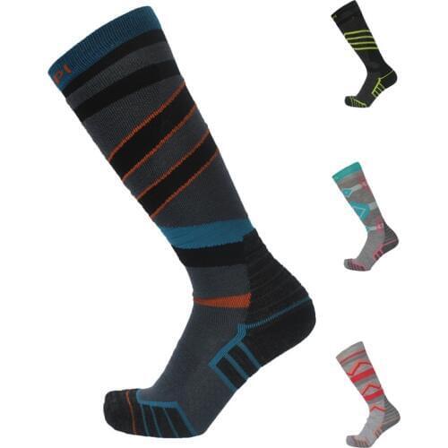 1 Pair Chile Outdoor Sports Merino Wool Thick Ski Socks 4 Colors
