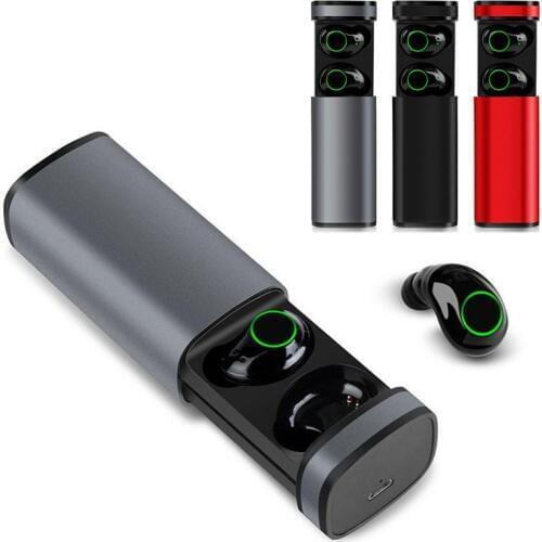 New X23 TWS Bluetooth Earphones Portable Wireless mini Headphones With Charging Box 3 color choices