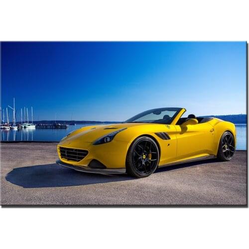 Roadster California Poster Print for Home Decor Wall Art Canvas Painting Wall Picture Decoration For Living Room