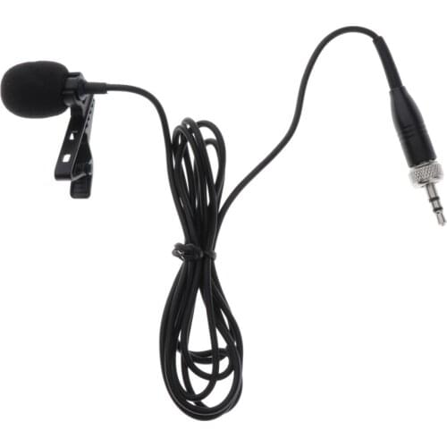 3.5mm Stereo Wired Microphone with Bee Collar Clip, Highly Sensitive, High Dynamic and Wide Frequency Response