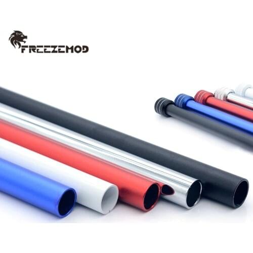 FREEZEMOD OD 14MM Water Cooling Sandblasted Anode Metal Pipe 1MM Thinkness 50cm Aluminum Alloy Tube for MOD Multi Color 12*14mm