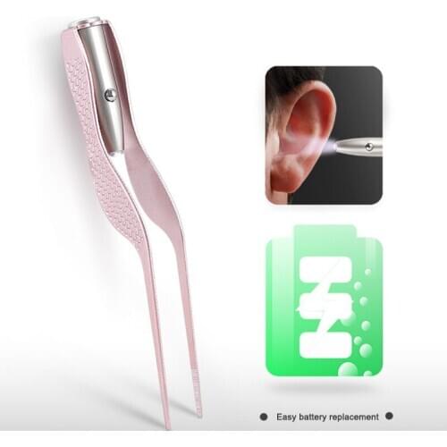 Ear Cleaner with Light for Children Adult Elderly Ear Wax Remove Tool Ear Pick SSwell