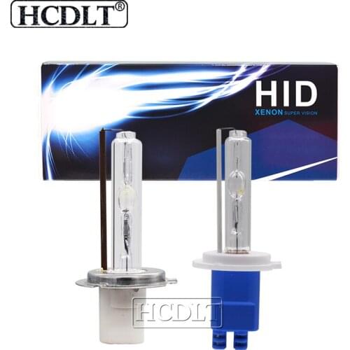 HCDLT High Power Car Headlight H7 8000K 75W H1 4300K H3 6000K H11 8000K 100W 150W 9005 D2H HID Xenon bulb 12V Car Headlight Lamp