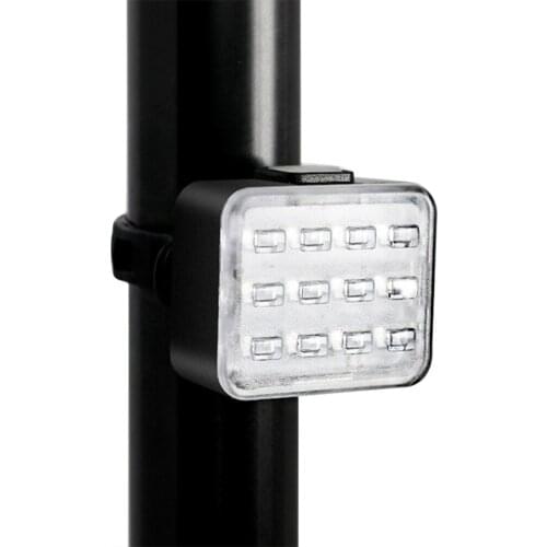 MTB Bike Colorful Tail Light USB Rechargeable Rainproof Folding Bicycle Rear Light Lamp Cycling Tail Lights Night Riding Warning