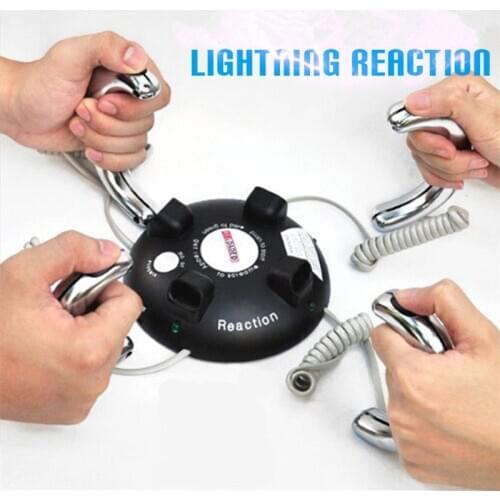 [Funny] Family interactive game Paladone Reloading Electric Shock Game Lightning Reaction toy For April fools day gift kids toy
