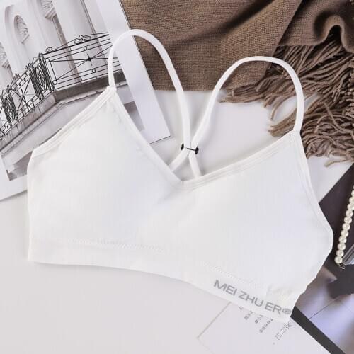 Women Crop Top Seamless Sexy Female Underwear Beauty Back Crop Tops Beaty Back Lingerie Padded Bralette Sexy Tube Top