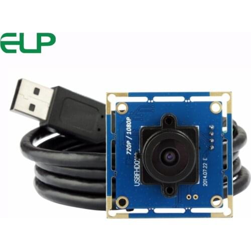 1080p Full Hd MJPEG 30fps/60fps/120fps High Speed Usb Camera Module CMOS OV2710 Wide Angle Mini CCTV Android Linux UVC Webcam