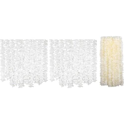 20 Artificial Silk Wisteria Vine,Silk Vine Hanging Flowers Garland For Home Outdoor Wedding Arch Greenery Wall Decor