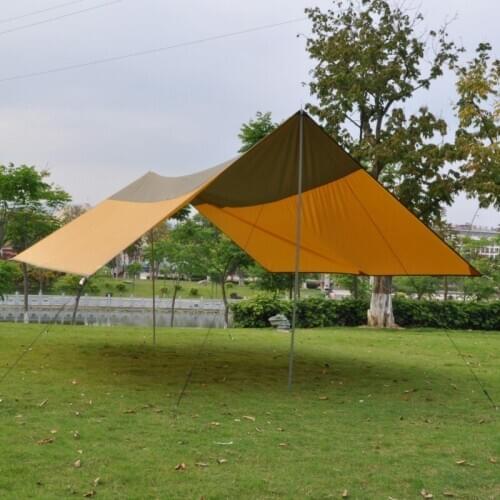 480*440*240Cm Canopy Tent Outdoor Awning Large Anti-UV Advertising Self-Driving Sunshade With Waterproof Silver Coated