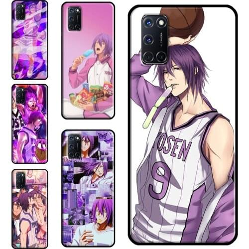 Murasakibara Atsushi anime Case For OPPO A9 A5 A53 A31 2020 A52 A72 A15 A83 A91 A93 A5S Find X3 Pro Reno 2 Z Funda