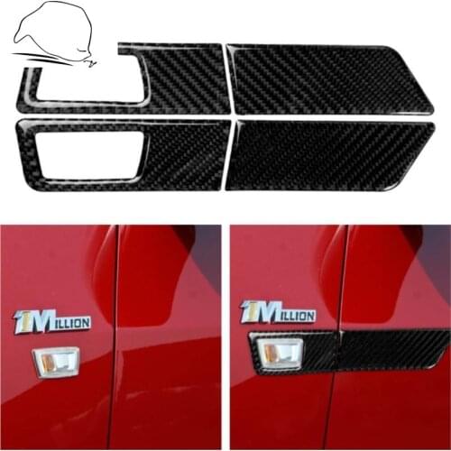Carbon Fiber Car Turn Signal Lamp Light Turning Lights Panel Sticker Cover Auto Trim For Chevrolet Cruze 2009-2015 Accessories