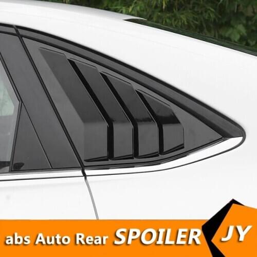 For VOLKSWAGEN SAGITAR j etta 2018-2019 Sedan ABS Rear Door Window shades Louver Frame Window Sill Molding Cover Sticker Trim