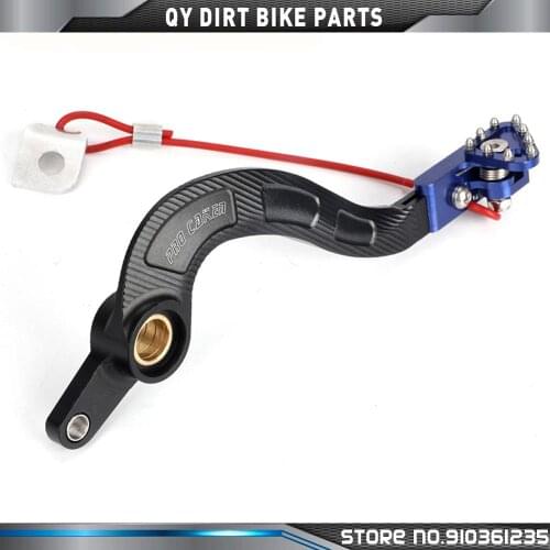 CNC Rear Foot Brake Extension Pedal Pad Lever Clevis Kit For Yamaha YZ250F 2010-2018 YZ250FX WR250F 2015-2018 WR 250F YZ 250FX