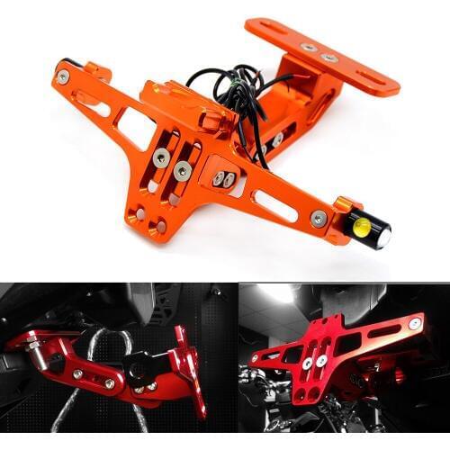 For 1290 Super Adventure R/S/T 2016-2018 1050 1090 Motorcycle License Plate Bracket Licence Plate Holder Frame Number Plate