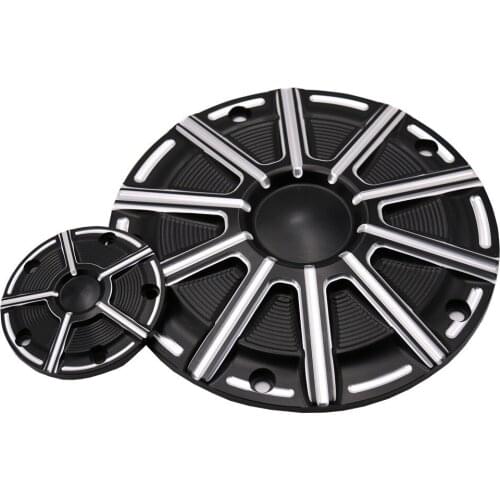 Motorcycle Engine Cover Engine Protective Cover Black For Harley Road King Soft Tail Side Panel Motorcycle Accessories