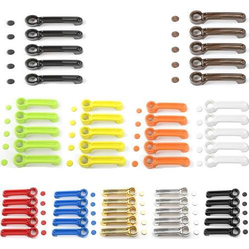 MOPAI ABS 4 Door Car Door Handle Decoration Trim Cover Exterior Stickers for Jeep Wrangler 2007 Up Car Styling