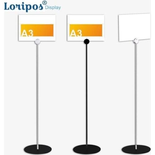 Floor Menu Frame Welcome Sign Signboard Billboard Acrylic Signage Hotel Vertical Exhibition Landing Advertising Poster Stand