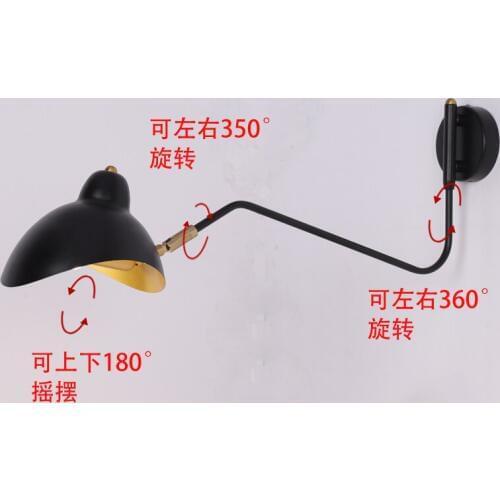 Nordice luminaire penteadeira iron living room aisle dining room wall lights for home luminaria de parede