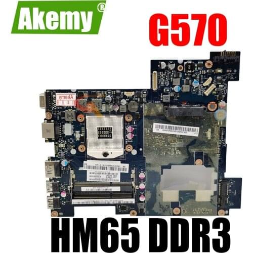 PIWG2 LA-675AP for Lenovo G570 Laptop Motherboard LA-675AP System Board HM65 DDR3 100% tested Good working
