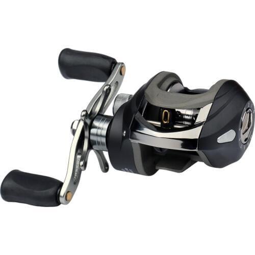 Bait Casting Fishing Reel 13+1 BB Solid main body Centrifugal & Magnetic brake Systems Right/Left BaitCasting Reels