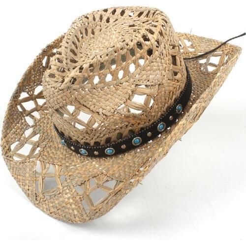 2019 Womem Men Straw Handmade Sun Hat