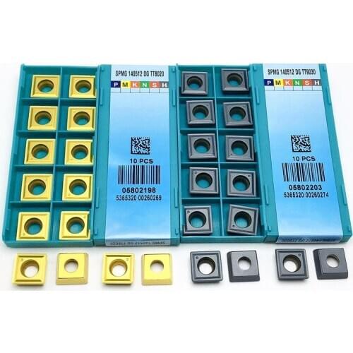 SPMG140512 DG TT8020 TT9030 Carbide Insert Lathe Parts Tool U Drilling and Milling Cutter CNC Turning Insert
