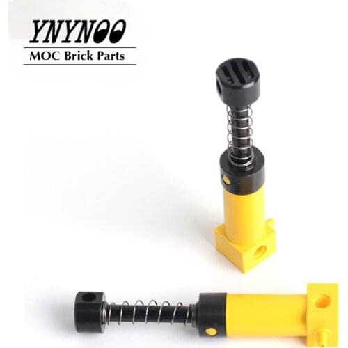 High-Tech Pneumatics Spring Pump Parts MOC Building Block Brick DIY Toys For Kids Educational Compatible with 2797c02 Pneumatics