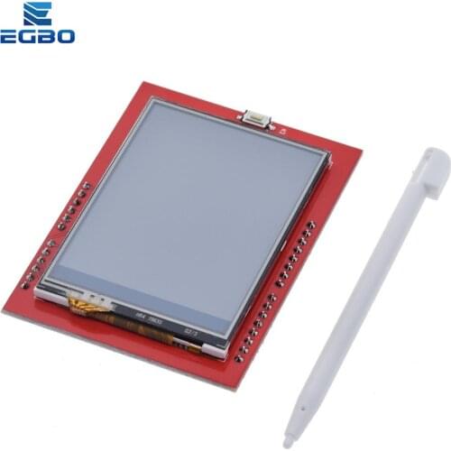 1PCS LCD module TFT for arduino touch screen 2.4 inch TFT LCD screen for UNO R3 Board and support mega 2560 with Touch pen diy