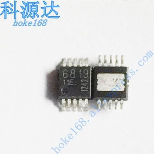 10pcs/lot 6819-11E 6819 MSOP10 In Stock