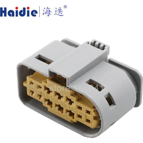 Free shipping 2sets auto 14pin Car assembly cable housing plug wiring harness female connector A0525456026