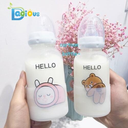 ABDL Bottle Glass Adult Baby DDLG BOTTLE Feeding Bottle with Adult Sized Nipple