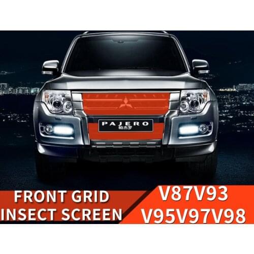 Mitsubishi Pajero accessories v87v9395v97v98 Medium bug net protection Pajero io Full Pinin Montero Modification Decoration