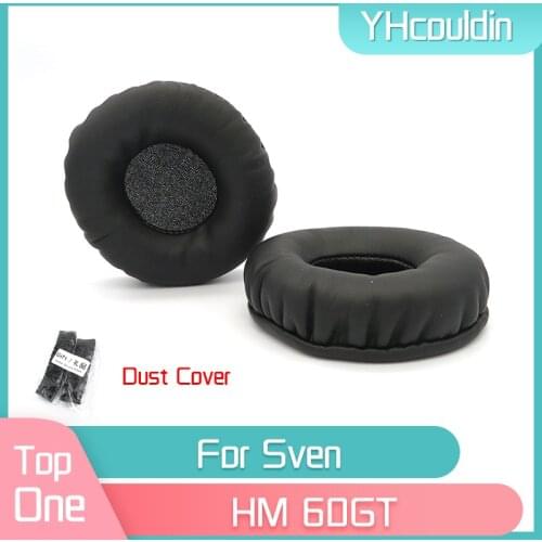 YHcouldin Earpads For Sven HM60GT HM 60GT Headphone Replacement Earpads Velvet Ear Pad