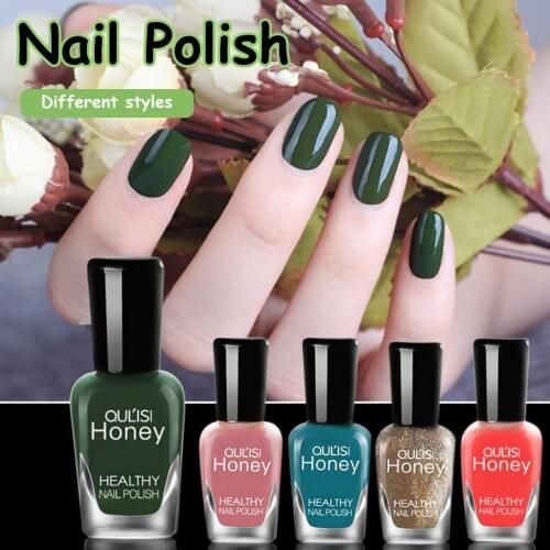 8ML Water Based Nail Polish Shiny Waterproof Nail Art Gel Lasting Breathable Peelable Nail Varnish lakiery do paznokci Manicure